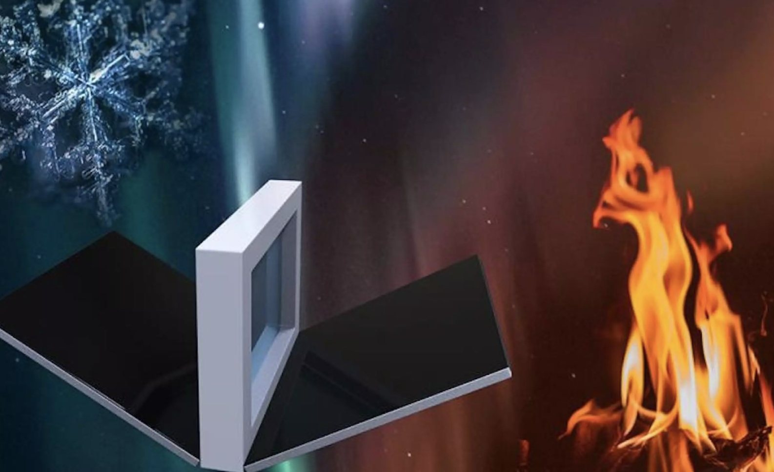 Electricity-free radiative system cools buildings and heats water
