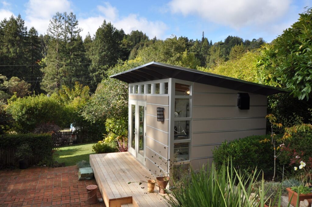 Americans are buying, building, converting backyard sheds into home offices