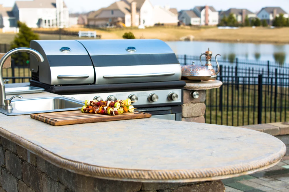 DIY Outdoor Kitchen Frame Ideas – How To Build A Patio BBQ Are