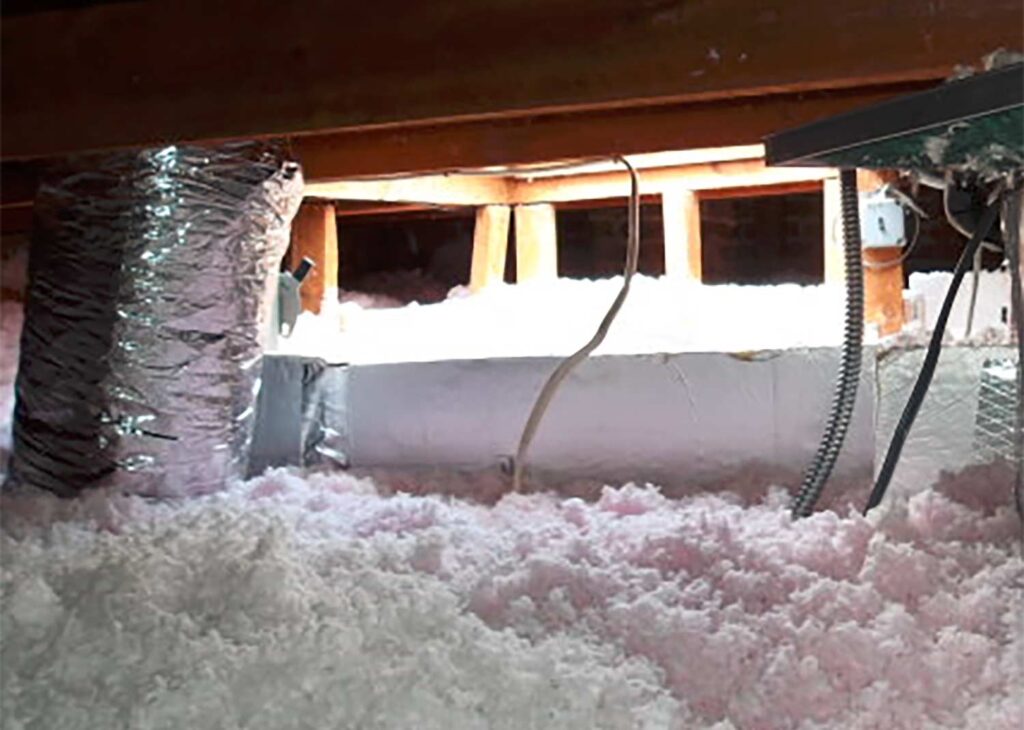cellulose attic insulation