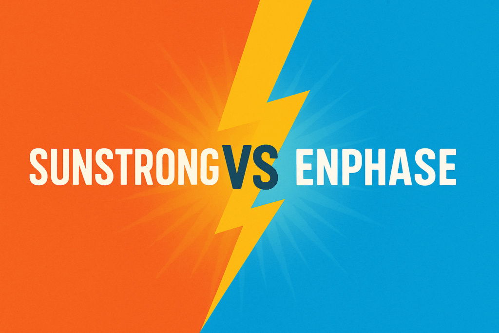SunStrong Monitoring vs Enphase