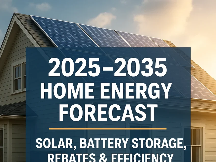 DMV Home Energy Forecast 2025–2035: Solar, Batteries & Rebates