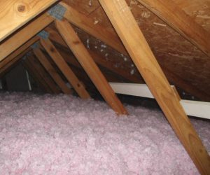 Attic insulation